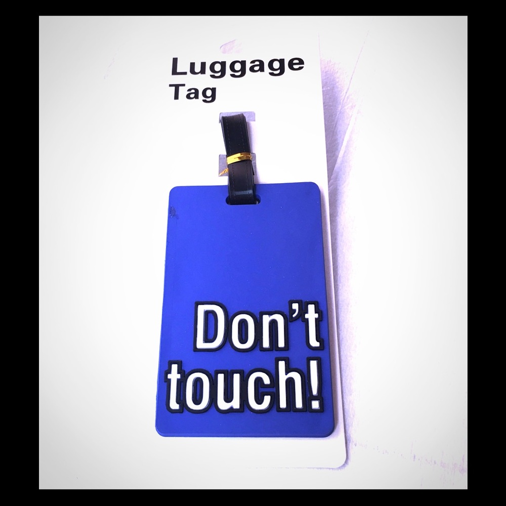 Luggage Tag “Don’t Touch!”